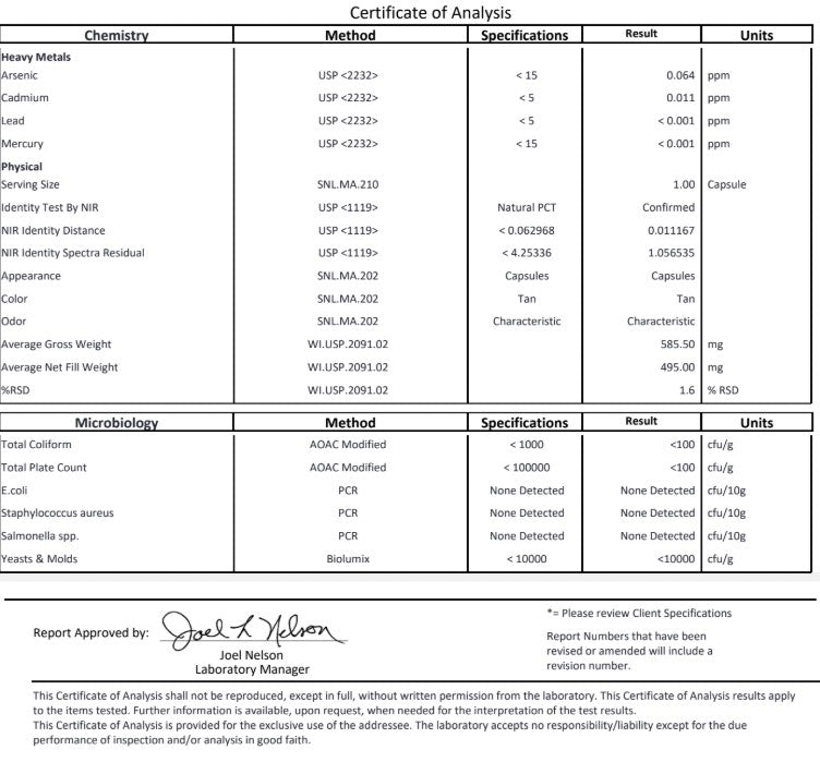 PCT | Natural Post Cycle Support | Freeman Formula
