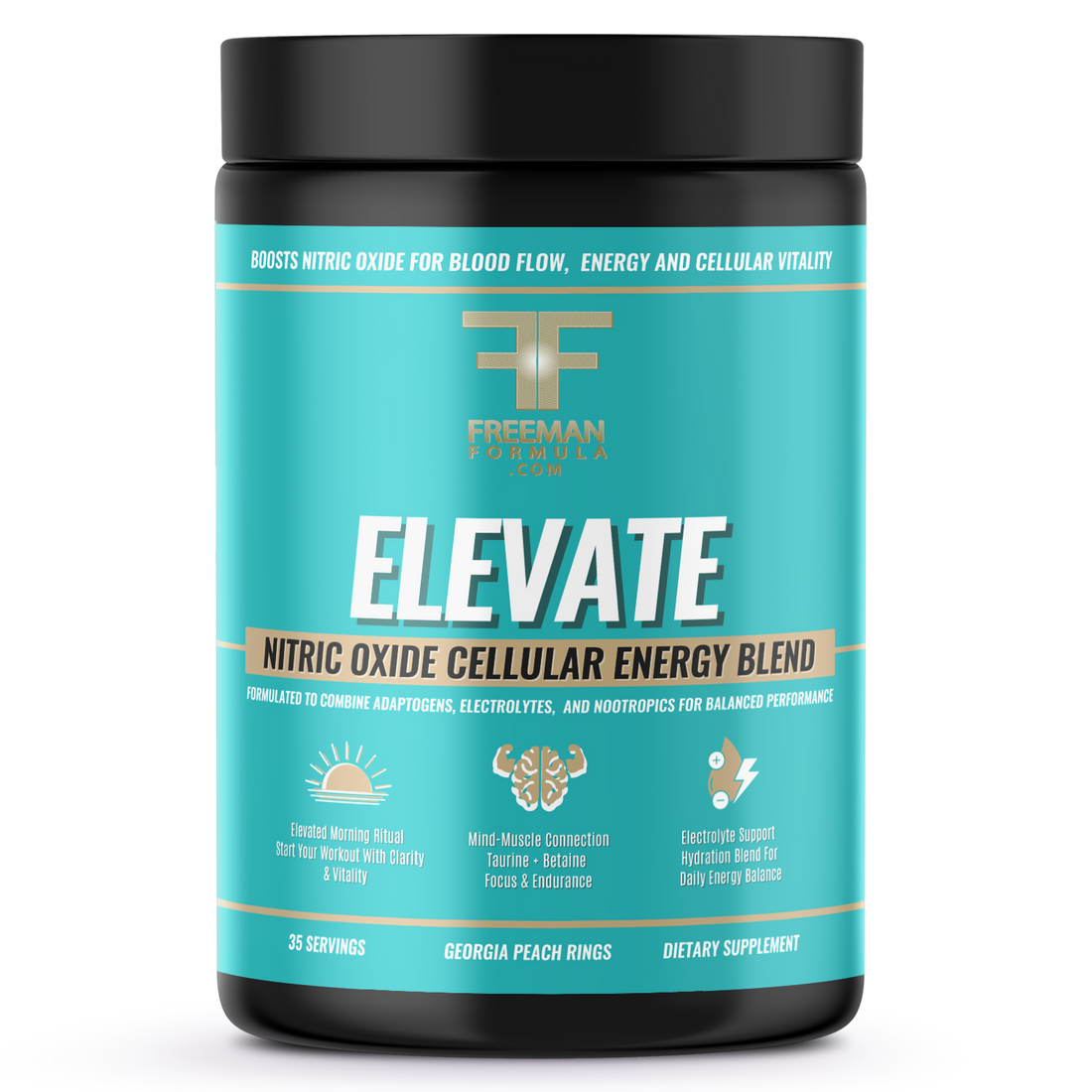Elevate: Amplify Circulation, Boost Nitric Oxide, and Unlock Your Body’s Natural Power & Vitality