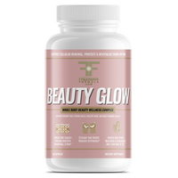 Thumbnail for Supplement bottle labeled 'Beauty Glow' on a white background