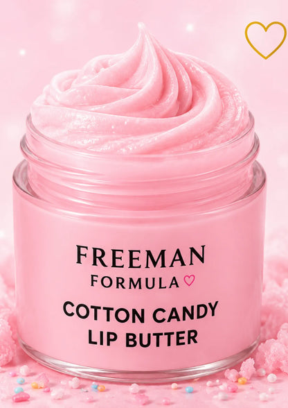 Freeman Glow Lip Butter Cotton Candy Crush