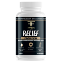 Thumbnail for Freeman Formula Relief Joint Formula supplement bottle designed to support joint flexibility, reduce inflammation, and promote overall mobility.