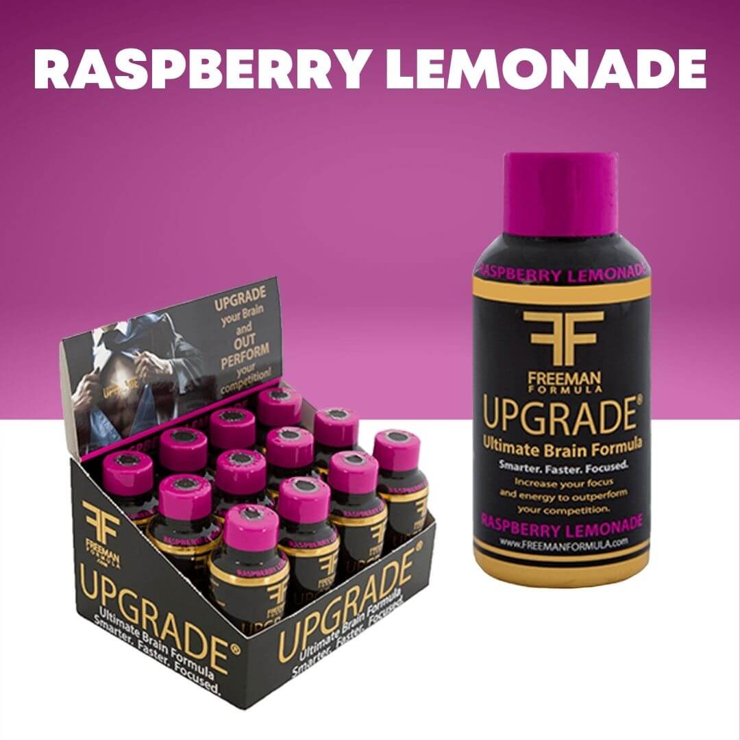 Raspberry Lemonade 12-Pack | UPGRADE - Ultimate Brain Energy Formula