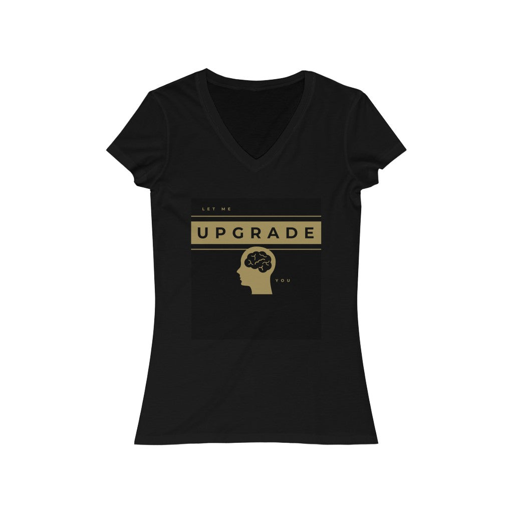 Women's Jersey Short Sleeve V-Neck Tee