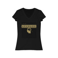Thumbnail for Women's Jersey Short Sleeve V-Neck Tee